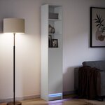 vidaXL Buffet avec LED blanc 36x32 5x200 cm bois d'ingénierie