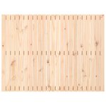 vidaXL Tête de lit murale 146 5x3x110 cm Bois massif de pin
