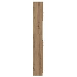 vidaXL Armoire de salle de bain chêne artisanal 32x25 5x190 cm