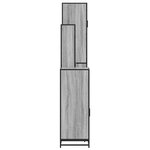 vidaXL Ensemble de meubles de salle de bain 4 Pièces sonoma gris