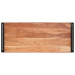 vidaXL Étagère de salle de bain avec étagère 120 x 50 x 23 cm