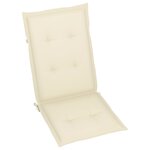 vidaXL Chaises pliables de jardin avec coussins lot de 8 Bois d'acacia