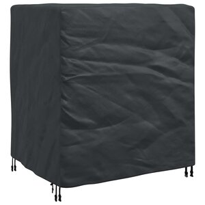 vidaXL Housse pour meubles Uni Noir 116 x 100 x 120 cm 420D