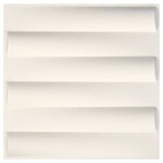 vidaXL Panneaux muraux 3D 24 Pièces 0 5x0 5 m 6 m²
