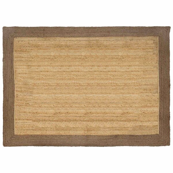 vidaXL Tapis de surface Gris 200 x 290 cm Jute