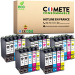 COMETE - 29XL - 25 Cartouches Compatibles 29 XL pour Epson - Entreprise Française