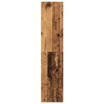 vidaXL Bibliothèque vieux bois 60x24x109 cm bois d'ingénierie