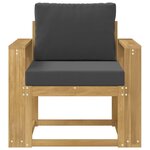 vidaXL 2 Pièce Ensemble de canapés d'extérieur Polyester