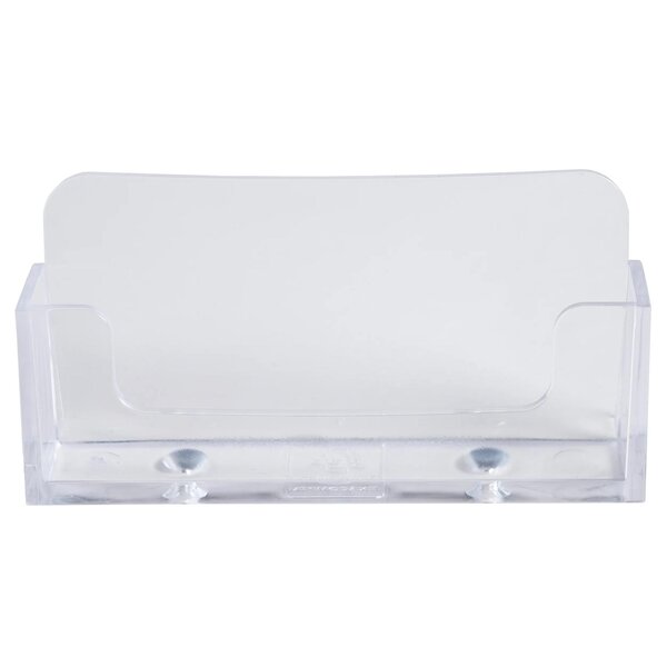 Distributeur De Cartes De Visite 1 Case - Cristal - X 16 - Exacompta