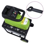 vidaXL Broyeur électrique de jardin avec sac de collecte 2800 W