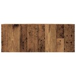 vidaXL Meuble TV mural vieux bois 80x30x30 cm bois d'ingénierie