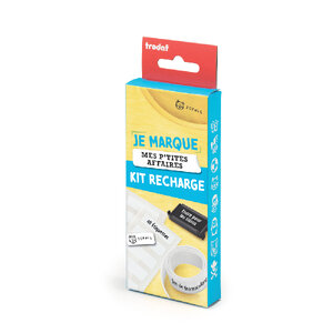 Kit recharge je marque mes p‘tites affaires