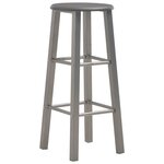 vidaXL Tabourets de bar lot de 2 anthracite MDF
