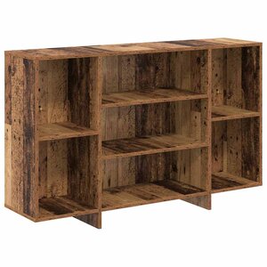vidaXL Buffet Bois ancien 120 x 30 x 75 cm Bois d'ingénierie