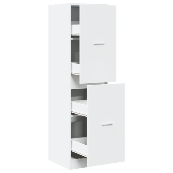 vidaXL Armoire d'apothicaire blanc 40x41x144 5 cm bois d'ingénierie