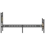 vidaXL Cadre de lit sans matelas chêne sonoma 80x200 cm
