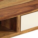 vidaXL Table basse 110x50x35 cm Bois massif