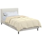 vidaXL Duvet d'hiver 140 x 200 cm Hiver Microfibre (100  polyester)