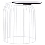 vidaXL Tables basses 3 Pièces Blanc