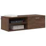 vidaXL Cabinet en Bois Chêne brun 100 5 x 39 x 30 cm Bois d'ingénierie