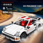 Mould King 15063 - Voiture 911 Pullback