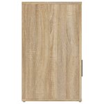 vidaXL Table de chevet Chêne sonoma 50x36x60 cm Bois d'ingénierie
