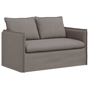 vidaXL Canapé Taupe 195 x 82 x 85 cm tissu