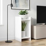vidaXL Support de Plante Blanc 30 x 30 x 60 cm Bois d'ingénierie
