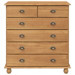 vidaXL Commode 'ASKIM'91x40x95.5 cm Bois Massif de Pin