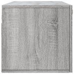 vidaXL Armoire murale sonoma gris 100x36 5x35 cm bois d'ingénierie