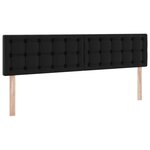 vidaXL Lit de Rangement Noir 180 x 200 cm Cuir synthétique