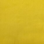 vidaXL Chaise de relaxation Jaune moutarde Velours