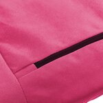 vidaXL Chaise longue pliable Tissu Oxford Rose