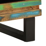 vidaXL Table de chevet 40x34x46 cm bois massif de récupération