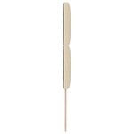 vidaXL Tête de lit avec des lumières à LED Réglable Crème 90 cm tissu