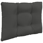 vidaXL Coussin de canapé d'extérieur 2 Pièces Anthracite Polyester