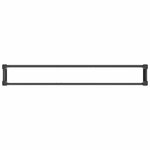 vidaXL Jardinière surélevée Noir 200 x 30 x 72 cm WPC et Aluminium