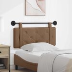 vidaXL Tête de lit suspendue Cappuccino Simili cuir