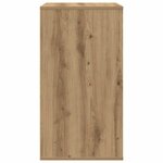 vidaXL Commode d'angle chêne artisanal 40x41x76 cm bois d'ingénierie