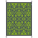 Bo-Camp Tapis d'extérieur Chill mat Oriental 2 7x2 m L vert