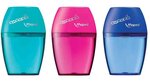 taille-crayon 'Shaker' a un trou bleu, rouge OU rose sans choix possible MAPED