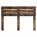 vidaXL Tête de lit Chêne fumé 160 cm Bois d'ingénierie