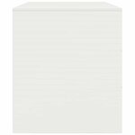 vidaXL Meuble TV blanc 67x39x44 cm acier