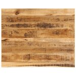vidaXL Dessus de table 90x80x3 8 cm bord vif bois massif manguier brut