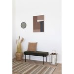 Horloge murale Rossano verte mouvement silencieux Ø 30 cm