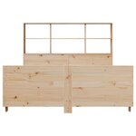 vidaXL Cadre de lit sans matelas 140x200 cm bois massif de pin