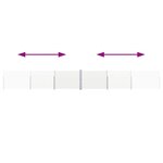 vidaXL Auvent latéral rétractable de patio 170x1200 cm Crème