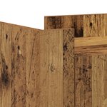 vidaXL Buffet en vieux bois 45x35x75 cm en bois technique