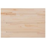 vidaXL Dessus de table 3 Pièces 80x53x2 5cm rectangulaire bois pin massif