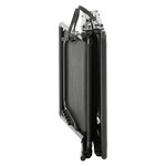 Travellife Chaise longue de camping Como gris mélangé